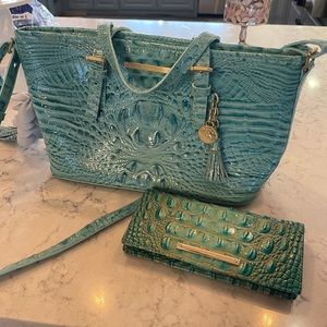 Brahmin Handbag and Wallet.